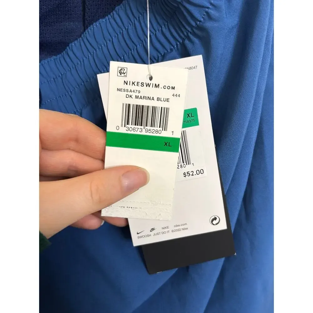 Nike Volley Shorts Mens XL Dark Marina Blue Essential Vital 7